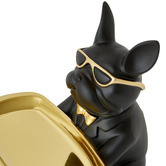 Lily &amp; The Cherry Tree Bulldog with Rectangular Tray Statue