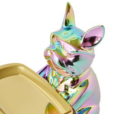 Lily &amp; The Cherry Tree Bulldog with Rectangular Tray Statue