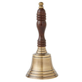 Lily &amp; The Cherry Tree Crier's Bell Brass Ornament