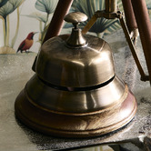 Lily &amp; The Cherry Tree Bronze Bell Desk Ornament