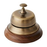 Lily &amp; The Cherry Tree Bronze Bell Desk Ornament