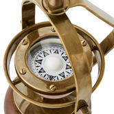 Lily &amp; The Cherry Tree Navigator's Compass Brass Ornament
