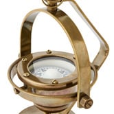 Lily &amp; The Cherry Tree Navigator's Compass Brass Ornament