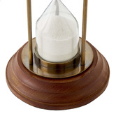 Lily &amp; The Cherry Tree 5 Minute Hourglass Brass Ornament