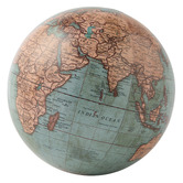 Lily &amp; The Cherry Tree Atlas Decorative Globe