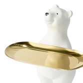 Lily &amp; The Cherry Tree Tundra Polar Bear Decorative Tray