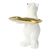 Lily &amp; The Cherry Tree Tundra Polar Bear Decorative Tray