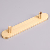 Luxterior Katze Brass Cabinet Handle