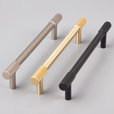 Luxterior Auburn Brass Cabinet Handle