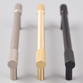 Luxterior Auburn Brass Cabinet Handle
