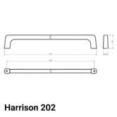 Luxterior Harrison Brass Cabinet Handle