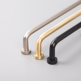Luxterior Rosa Brass Cabinet Handle