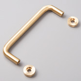Luxterior Rosa Brass Cabinet Handle