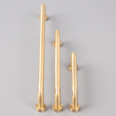 Luxterior Rosa Brass Cabinet Handle
