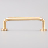 Luxterior Rosa Brass Cabinet Handle