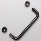 Luxterior Rosa Brass Cabinet Handle