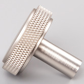 Luxterior Auburn Brass Cabinet Knob