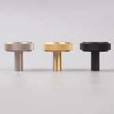 Luxterior Auburn Brass Cabinet Knob