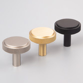 Luxterior Auburn Brass Cabinet Knob