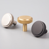 Luxterior Auburn Brass Cabinet Knob