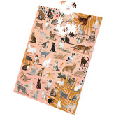 Diesel &amp; DUTCH 1000 Piece Curious Cats Wall Puzzle