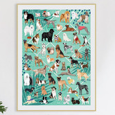 Diesel &amp; DUTCH 1000 Piece Top Dog Wall Puzzle