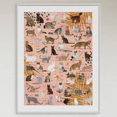Diesel &amp; DUTCH 1000 Piece Curious Cats Wall Puzzle