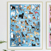 Diesel &amp; DUTCH 1000 Piece Dapper Dogs Wall Puzzle