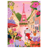 Diesel &amp; DUTCH 1000 Piece Paris in Bloom Jigsaw Puzzle