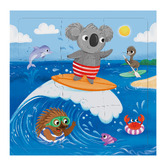 Diesel &amp; DUTCH Diesel &amp; Dutch 27 Piece On the Go Summer Holiday's Magnetic Puzzle