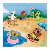 Diesel &amp; DUTCH Diesel &amp; Dutch 27 Piece On the Go Summer Holiday's Magnetic Puzzle
