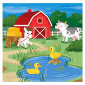 Diesel &amp; DUTCH Diesel &amp; Dutch 27 Piece On the Go Farm Magnetic Puzzle