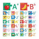 Diesel &amp; DUTCH Diesel &amp; Dutch 52 Piece My First Alphabet Match &amp; Learn Puzzle
