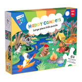 Diesel &amp; DUTCH Diesel &amp; Dutch 64 Piece Happy Campers Jigsaw Puzzle