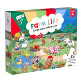 Diesel &amp; DUTCH Diesel &amp; Dutch 64 Piece Farm Life Jigsaw Puzzle