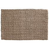 Ruglife Silver Gerson Hand-Woven Jute Doormat