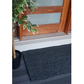 Ruglife Charcoal Ember Hand-Woven Jute Doormat