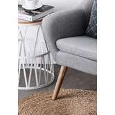 Ruglife Brown Hanson Hand-Knotted Jute Round Rug