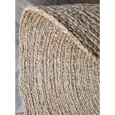 Ruglife Brown Hanson Hand-Knotted Jute Round Rug