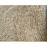 Ruglife Brown Hanson Hand-Knotted Jute Round Rug