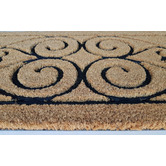 Ruglife Iron Gate Coir &amp; Rubber Doormat