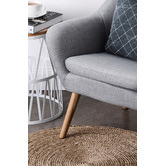 Ruglife Natural Hanson Hand-Knotted Jute Round Rug