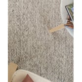 Ruglife Silver Camilla Hand-Woven New Zealand Wool-Blend Rug