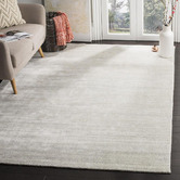 Ruglife Silver &amp; Beige Madison Hand-Woven New Zealand Wool-Blend Rug