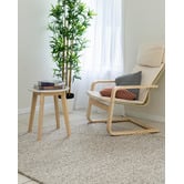 Ruglife Silver Camilla Hand-Woven New Zealand Wool-Blend Rug