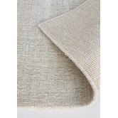 Ruglife Silver &amp; Beige Madison Hand-Woven New Zealand Wool-Blend Rug