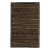 Ruglife Natural &amp; Black Khulan Hand-Woven Jute &amp; Wool Rug
