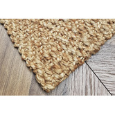 Ruglife Natural Gold Matvey Hand-Woven Jute Doormat