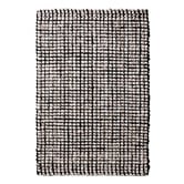 Ruglife Black Dasoda Hand-Woven Wool Rug