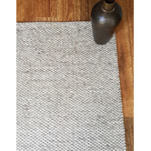 Ruglife Silver Bogdan Hand-Woven Wool-Blend Rug